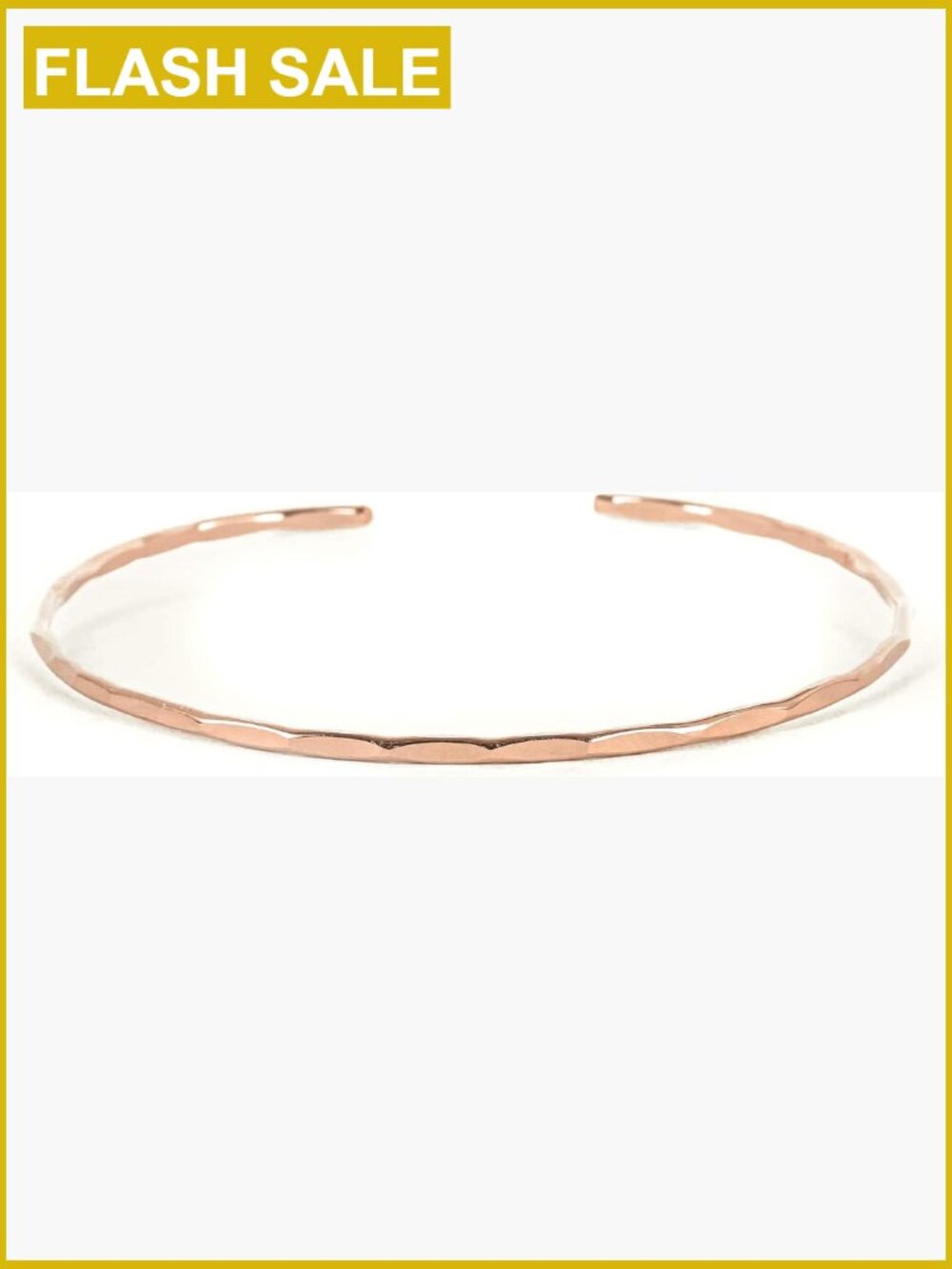 Thin Hammered Cuff Stacking Bracelet Solid Sterling Silver